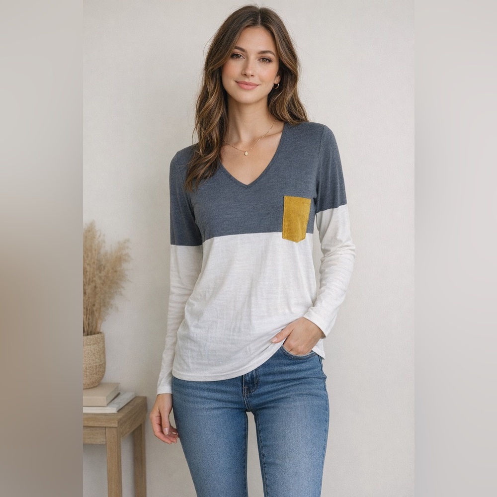 Pixley Women’s Long Sleeve Blouse Size S New With Tags